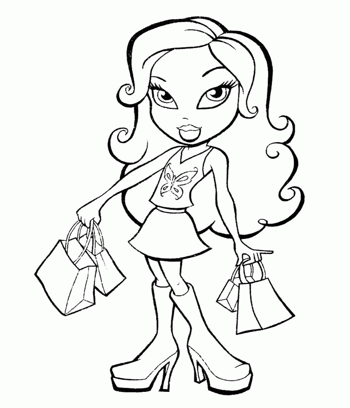 Cheerleading Coloring Pages | Coloring Pages For Girl | Printable 