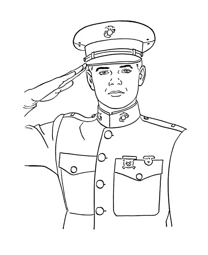 United States Marine Corps Coloring Pages 149 | Free Printable 