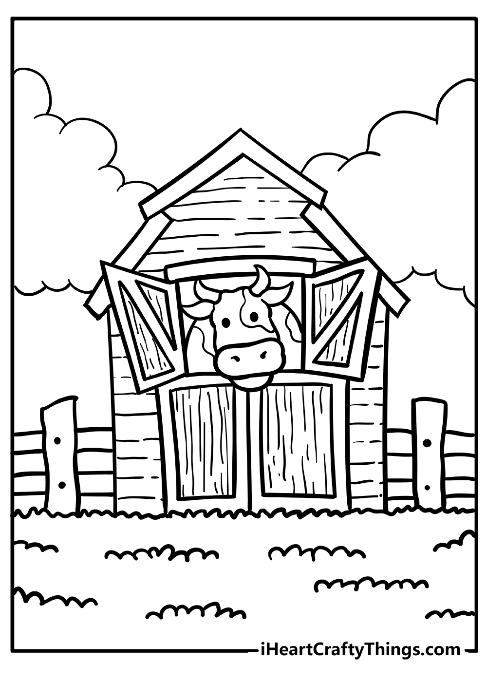 Printable Farm Animal Coloring Pages (Updated 2022)