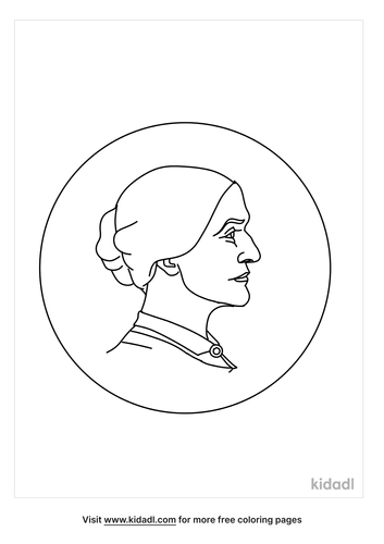 Susan B Anthony Coloring Pages | Free People-and-celebrities Coloring Pages  | Kidadl