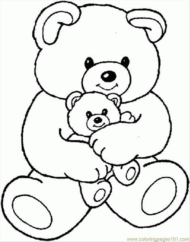 Free Coloring Pages Teddy Bear, Download Free Coloring Pages Teddy Bear png  images, Free ClipArts on Clipart Library