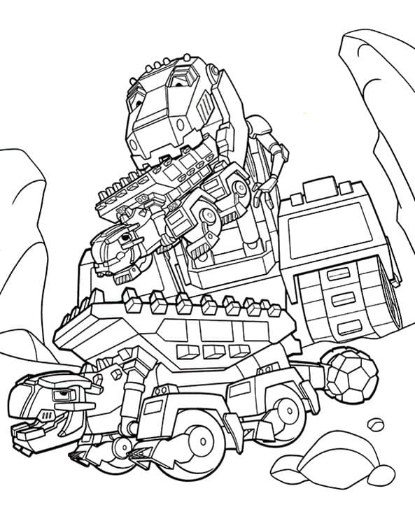 Dinotrux Coloring Pages . Print for kids | WONDER DAY — Coloring pages for  children and adults