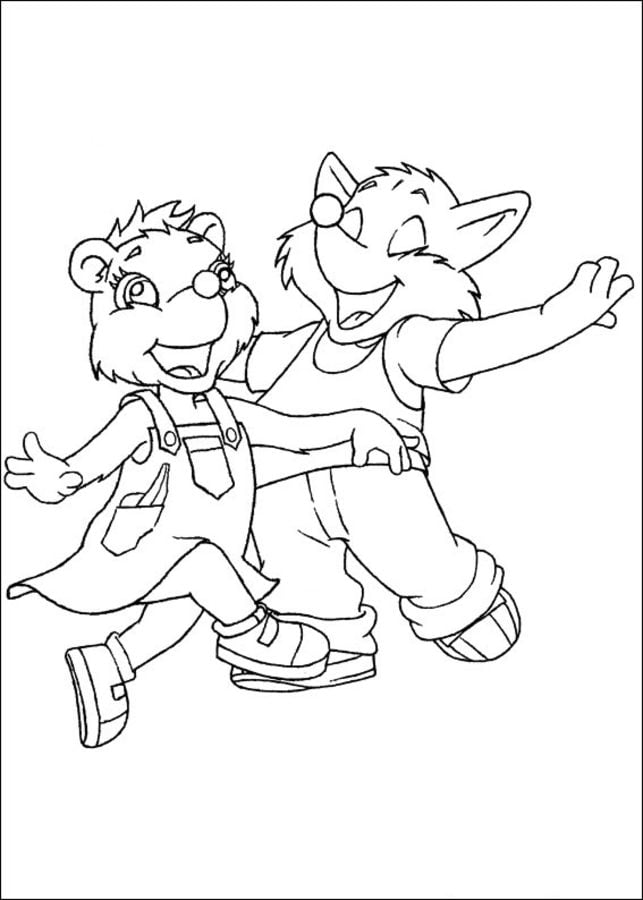 Coloring pages: Coloring pages: Forest Friends, printable for kids &  adults, free