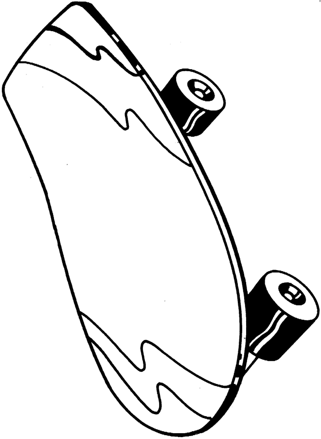 skate board coloring pages - Clip Art Library