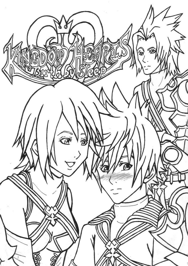 Kingdom Hearts Coloring Pages - Coloring Page