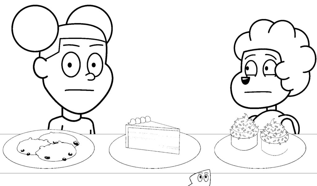 Amanda the Adventurer coloring pages 5 – Having fun with children