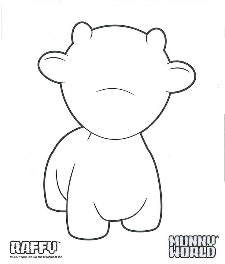 Raffy Template | Munny Customs | Pinterest | Templates