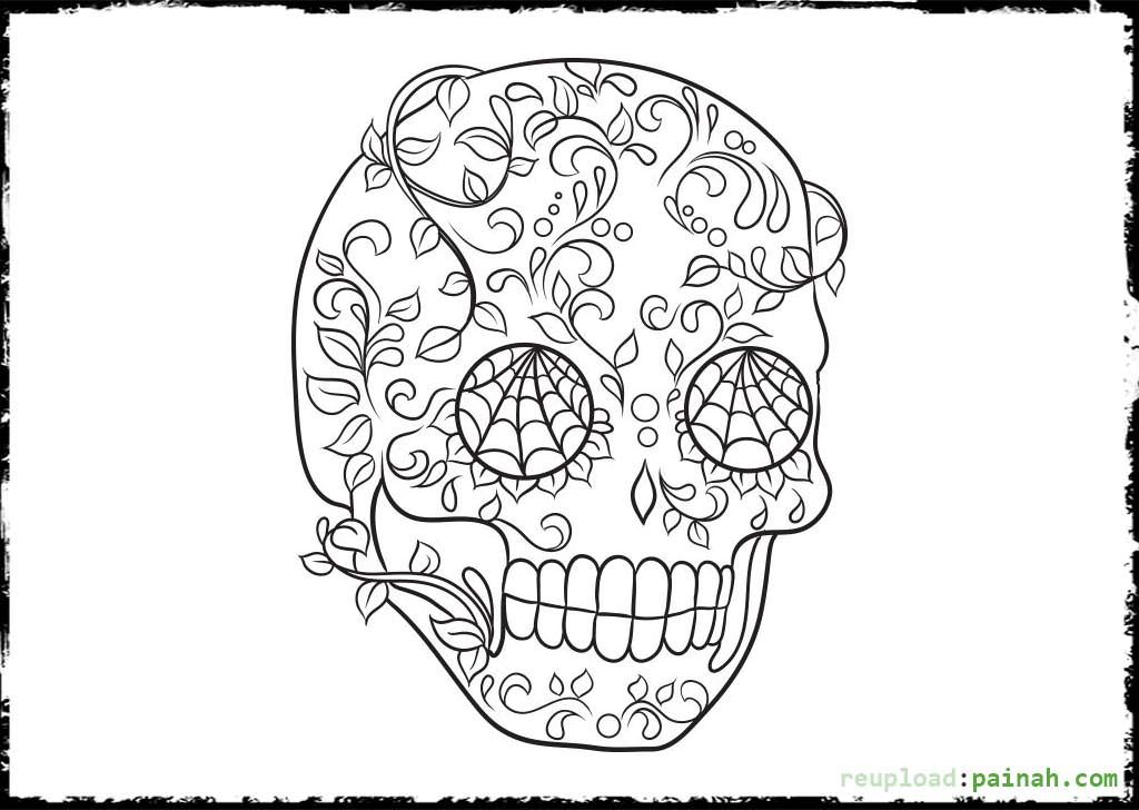 Day Of The Dead Coloring Pages | Free Coloring Pages