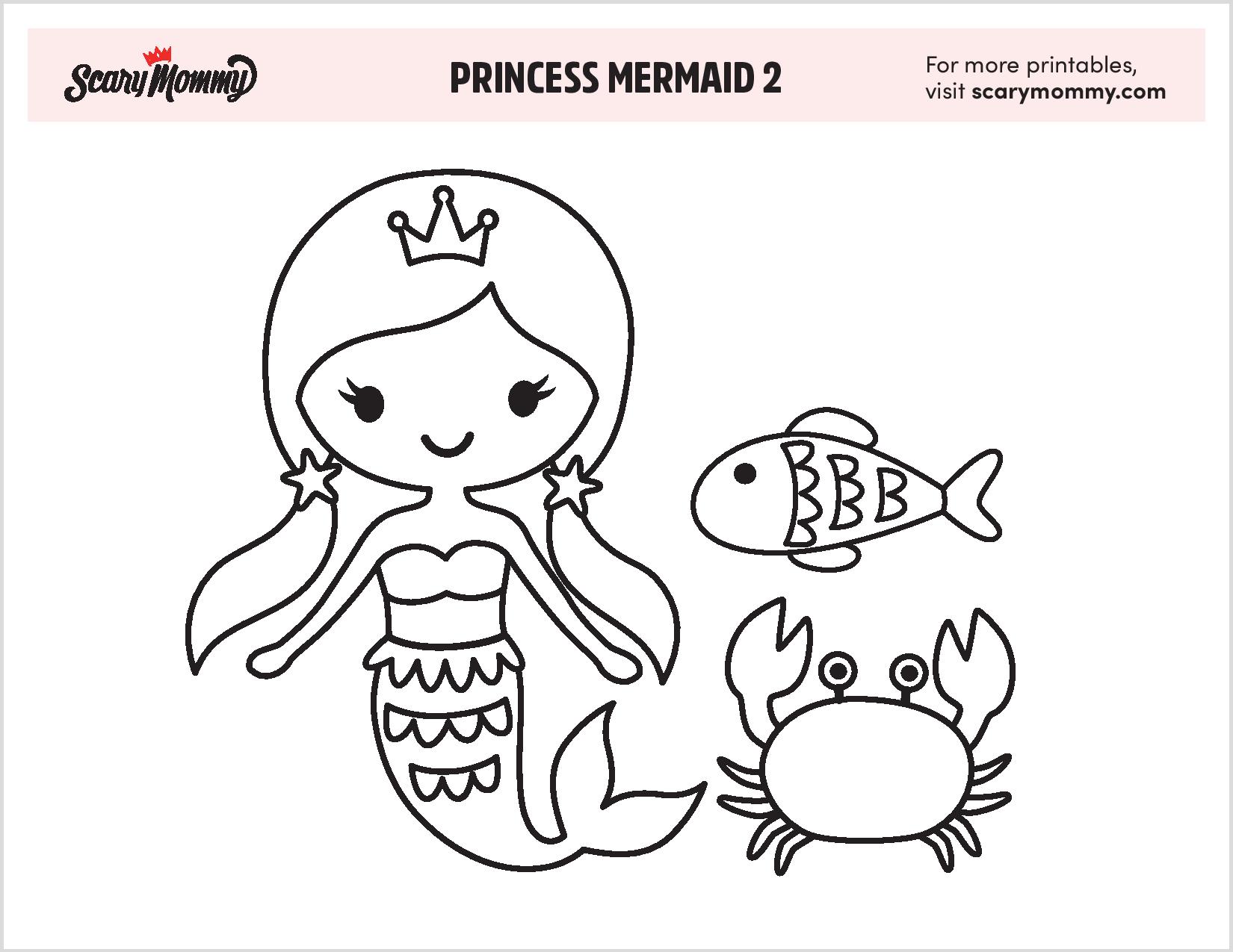 Best Mermaid Coloring Pages Sure To Make A Big Splash (Psst, It's FREE!)