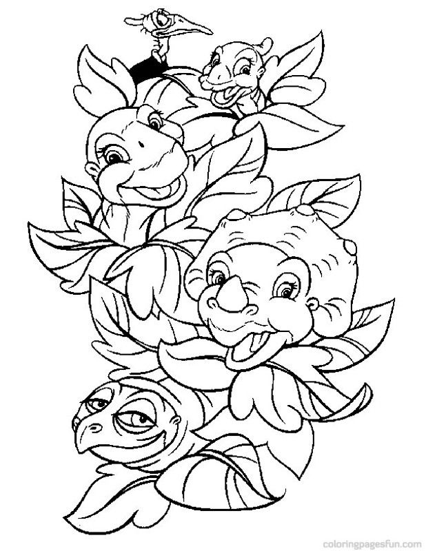 coloring pages 34 (dino) ...