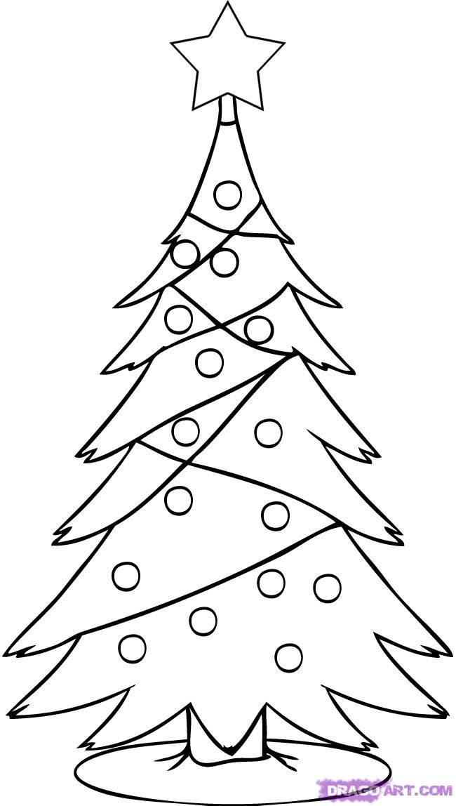 Christmas Tree Drawing - Christmas Tree