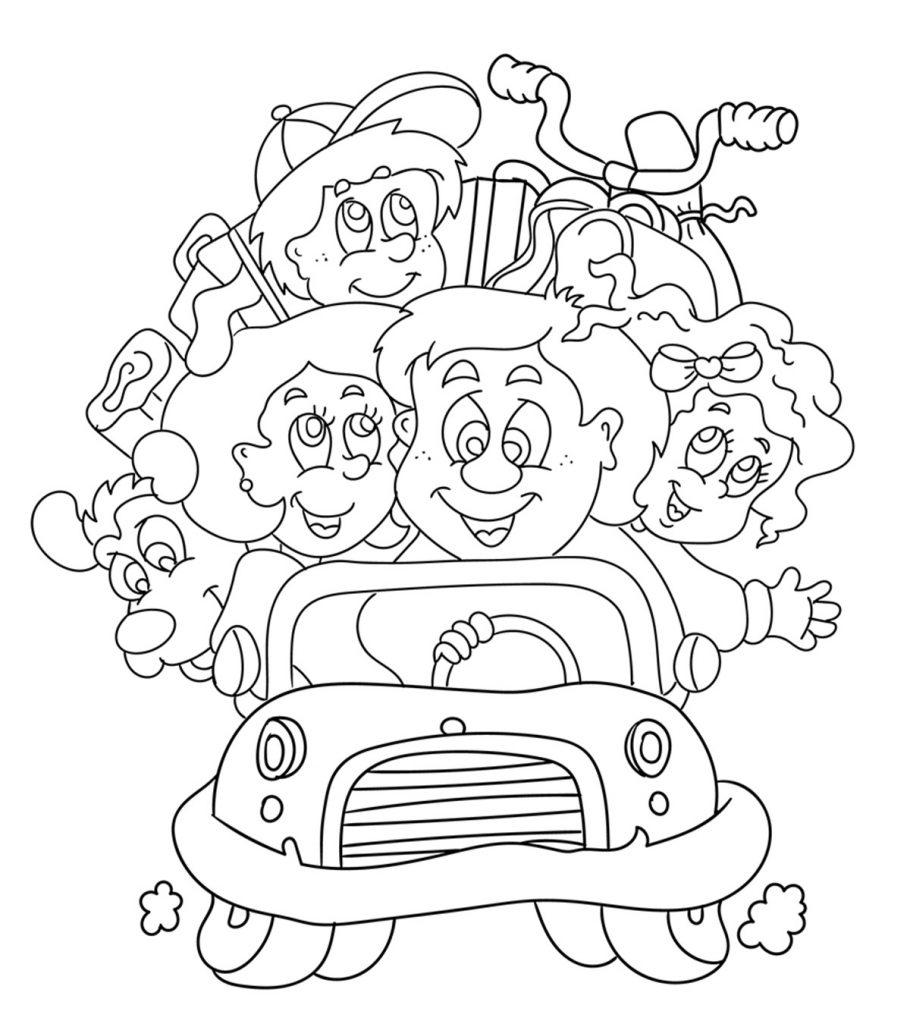 Top 10 Free Printable Family Coloring Pages Online
