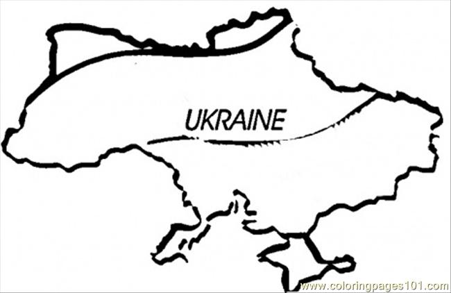 Map Of Ukraine Coloring Page for Kids - Free Ukraine Printable Coloring  Pages Online for Kids - ColoringPages101.com | Coloring Pages for Kids