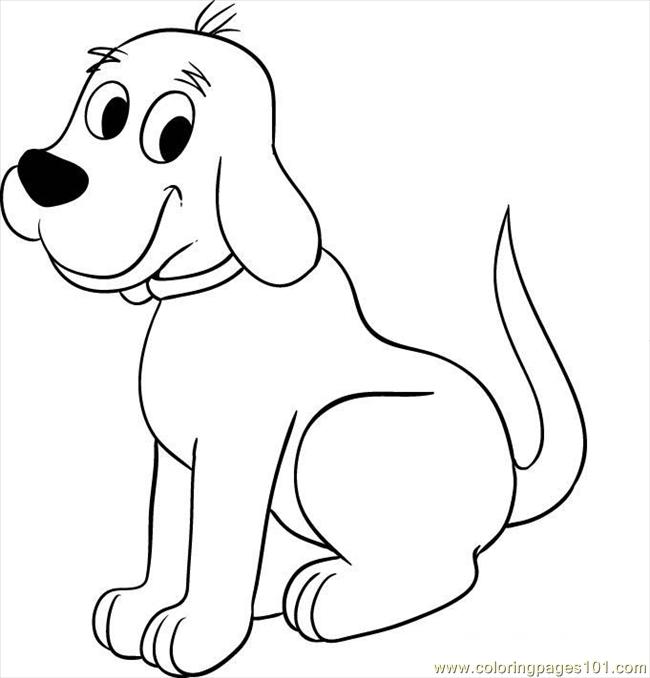 Cifford The Big Red Dog Step 5 Coloring Page for Kids - Free Clifford the  Big Red Dog Printable Coloring Pages Online for Kids - ColoringPages101.com  | Coloring Pages for Kids