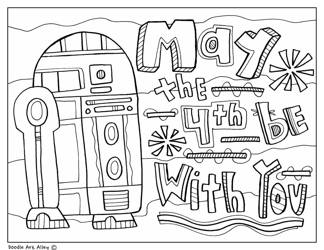 May the Fourth - DOODLE ART ALLEY