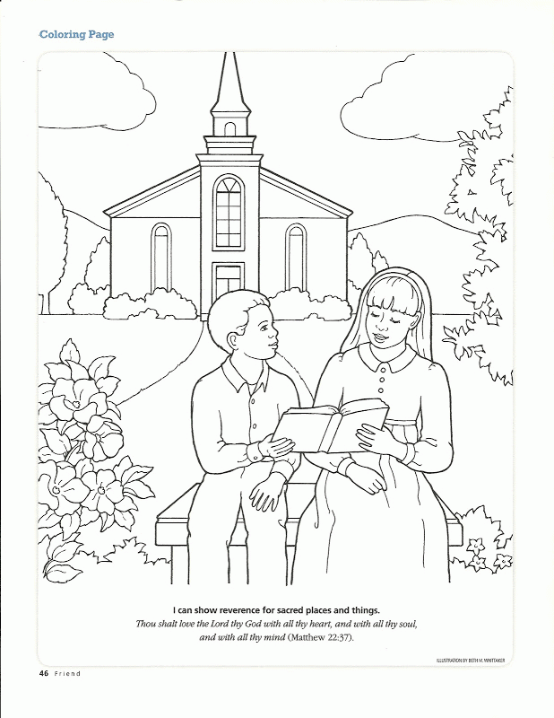 sabbath day holy coloring page - Clip Art Library
