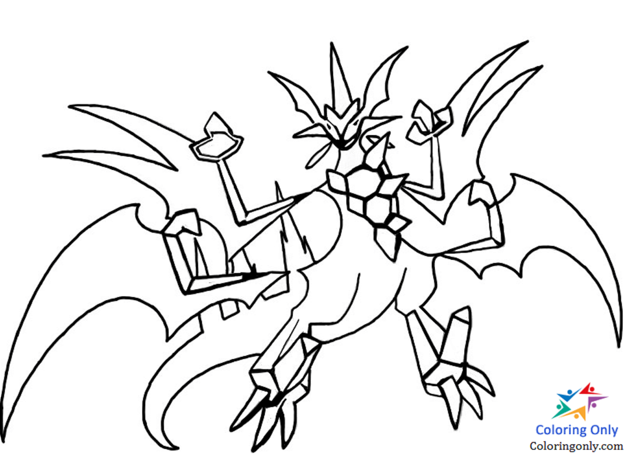 Ash Greninja Coloring Page - Free Printable Coloring Pages for Kids