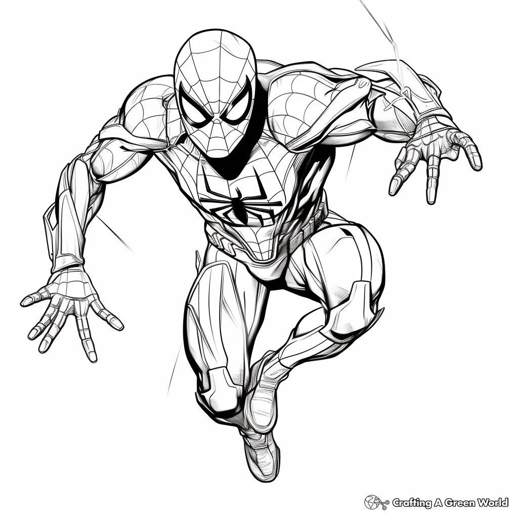 Superhero Coloring Pages - Free ...