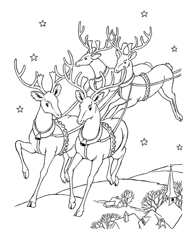 20 Free Christmas Coloring Pages! - The Graphics Fairy