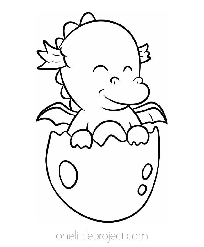 Free Dragon Coloring Pages | Printable Coloring Pages of Dragons