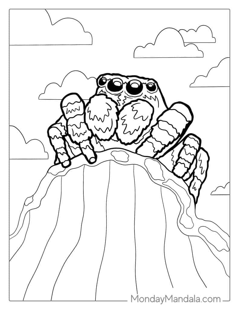 28 Spider Coloring Pages (Free PDF ...