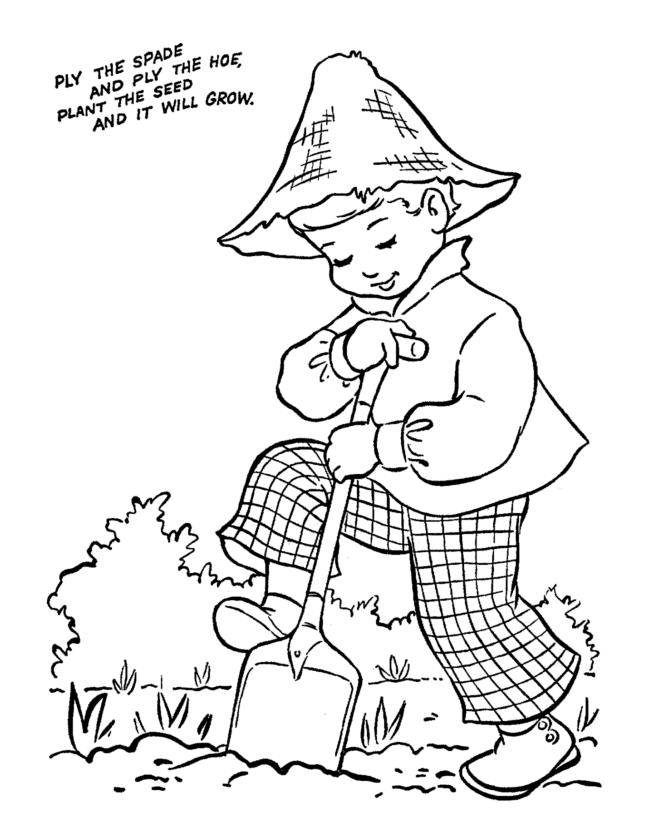 nursery rhymes Colouring Pages (page 2)