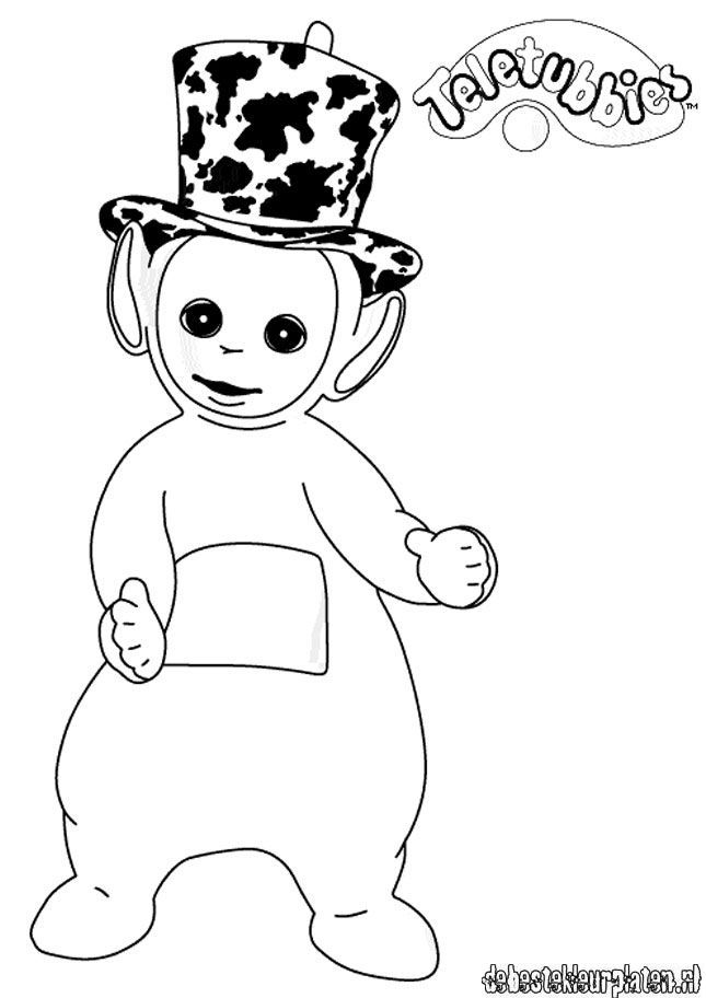 Teletubbies10 - Printable coloring pages