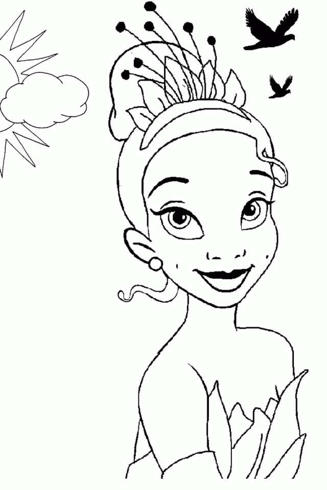 Disney Princess Coloring Pages For Kids 640×960 #8180 Disney 