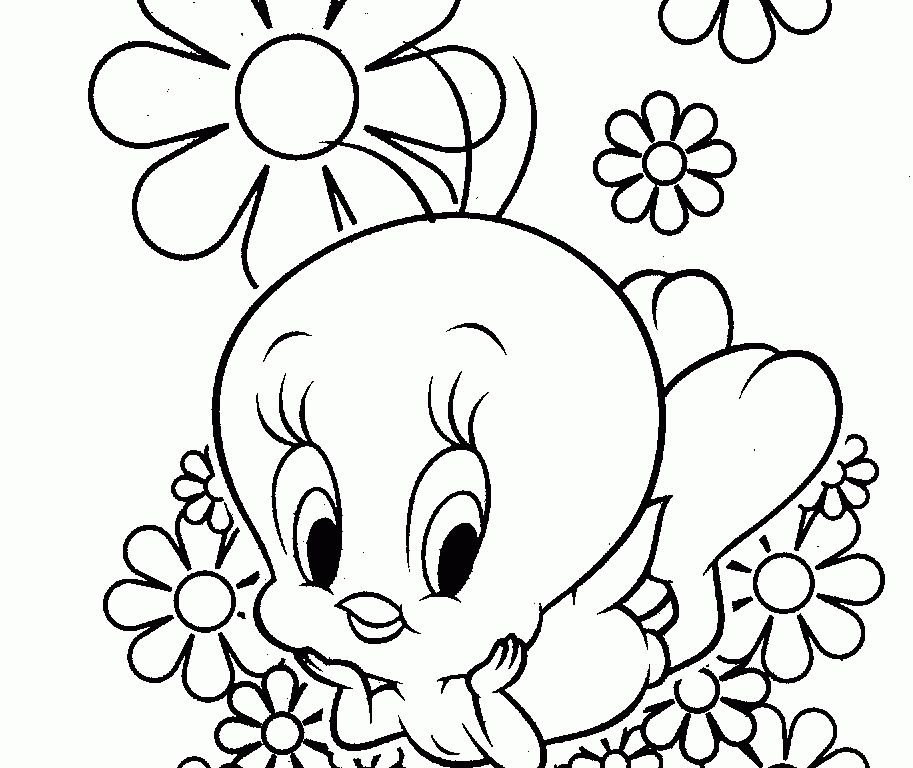 Tweety Coloring Sheets