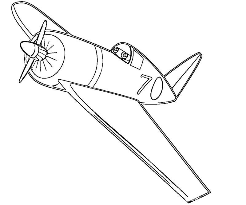 Planes Disney Coloring Pages for kids