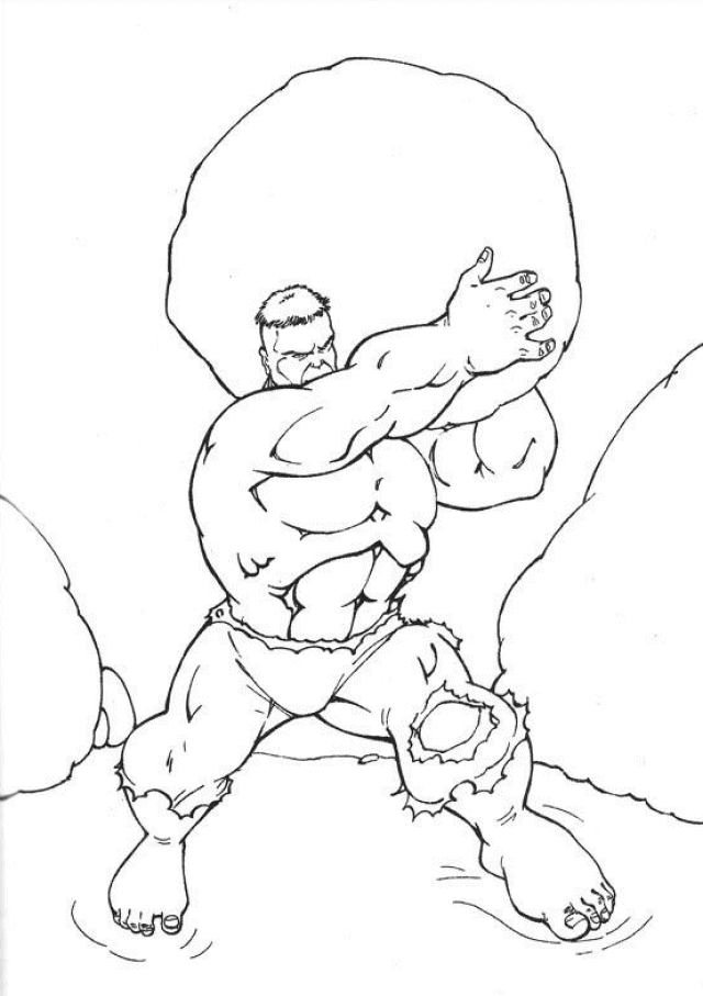 Hulk Coloring