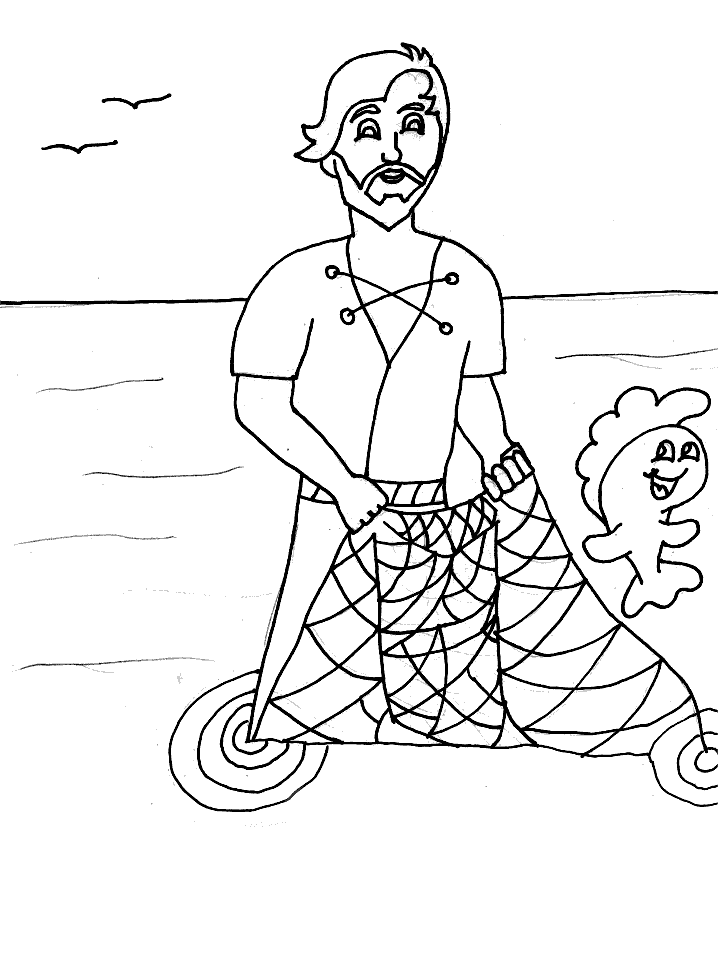 Saint Peter coloring pages | Simon Peter | Peter The Apostle
