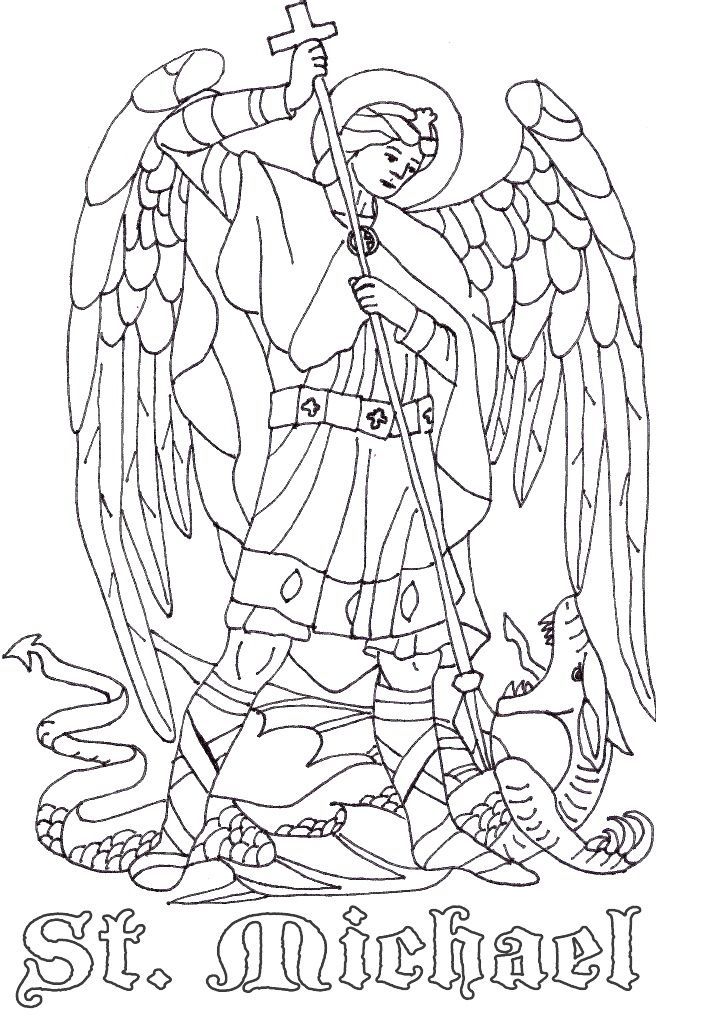 Saints Coloring Pages - Printable Catholic Saints