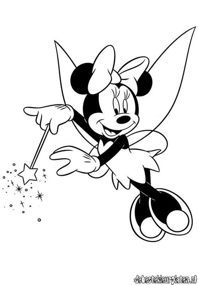 Minnie Mouse kleurplaten - De Beste Kleurplaten