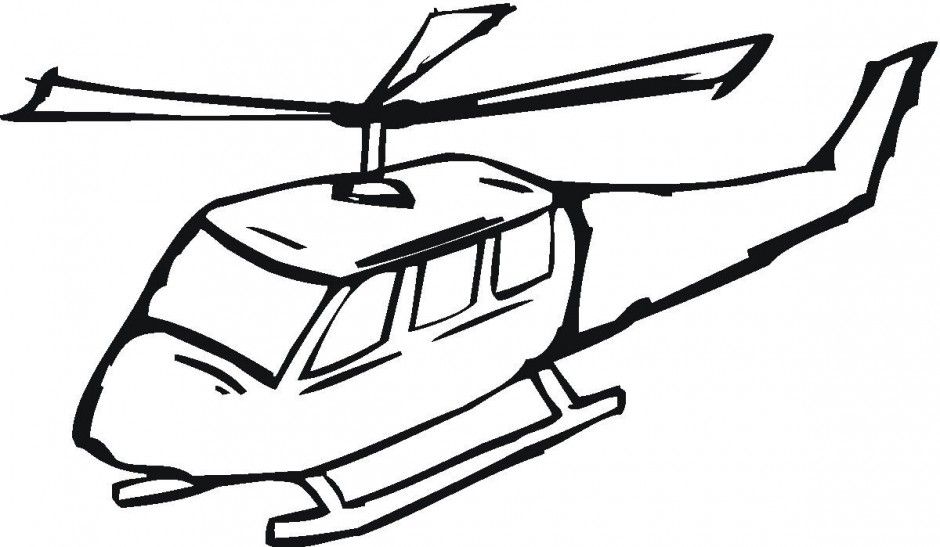Free Transportation Helicopter Colouring Pages 249703 Helicopter 