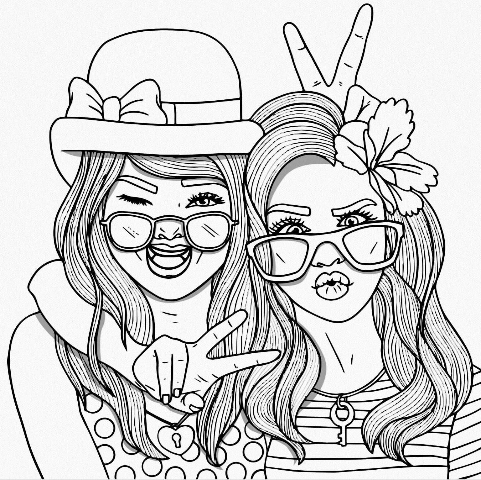 Best Friend Coloring Pages for Kids | Desenhos para colorir, Dezenhos para  colorir, Desenhos para colorir adultos