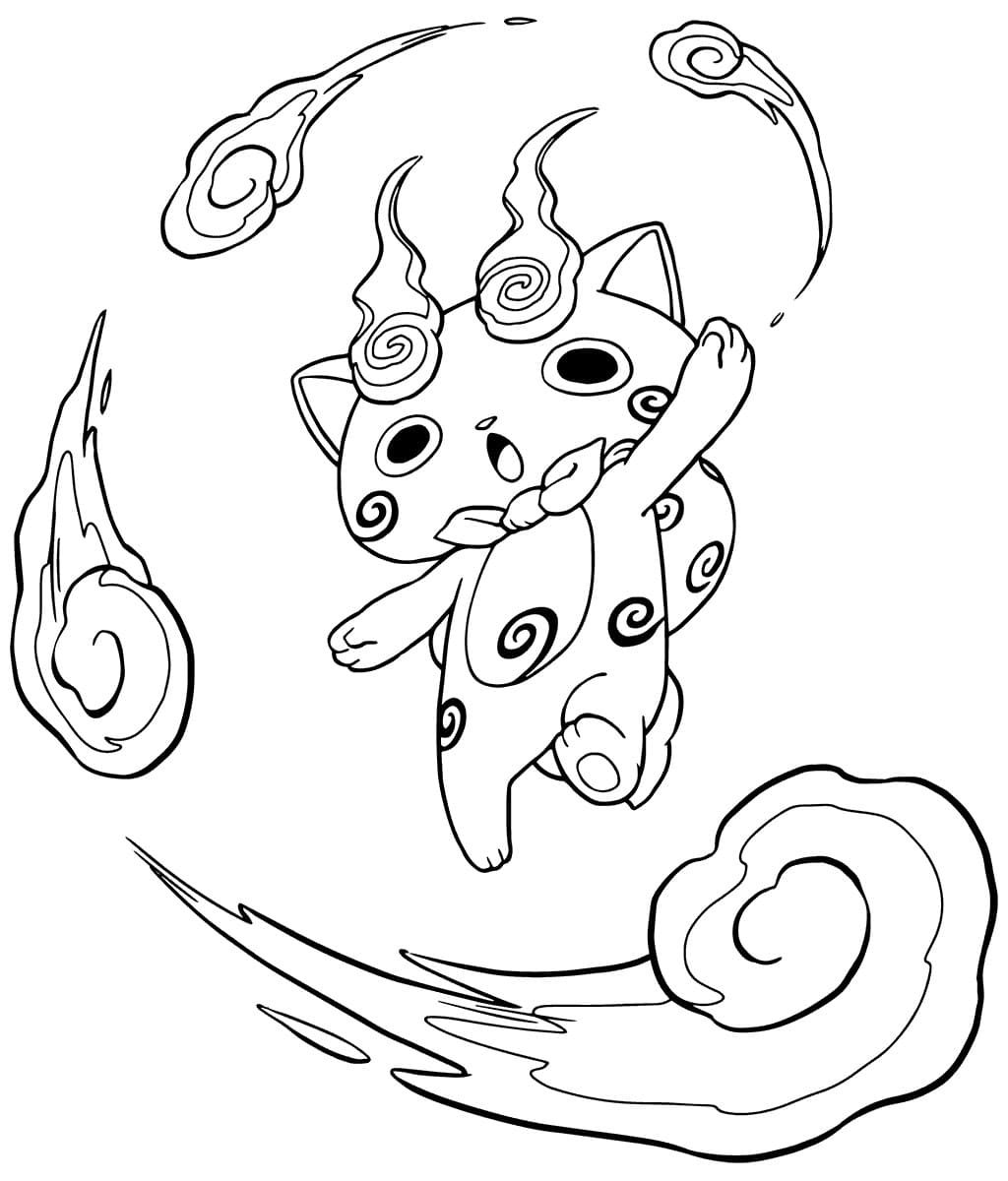 Yo-kai Watch Coloring Pages - Print for Free