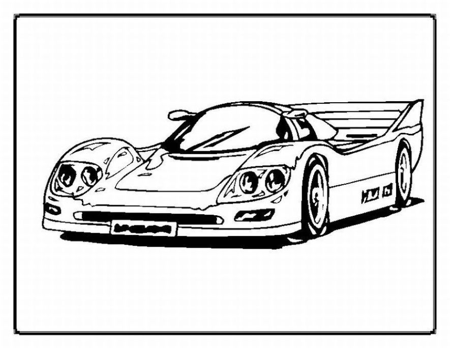 coloring: Cars coloring pages for kids printable