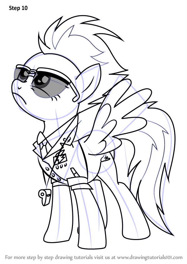 Learn How to Draw Spitfire from My Little Pony - Friendship Is Magic (My  Little Pony: Friendship Is Magic) Step by Step : Drawing Tutorials