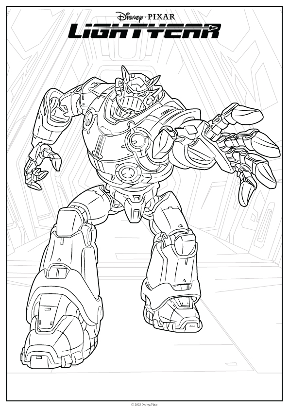 Lightyear Coloring Pages - Desert Chica