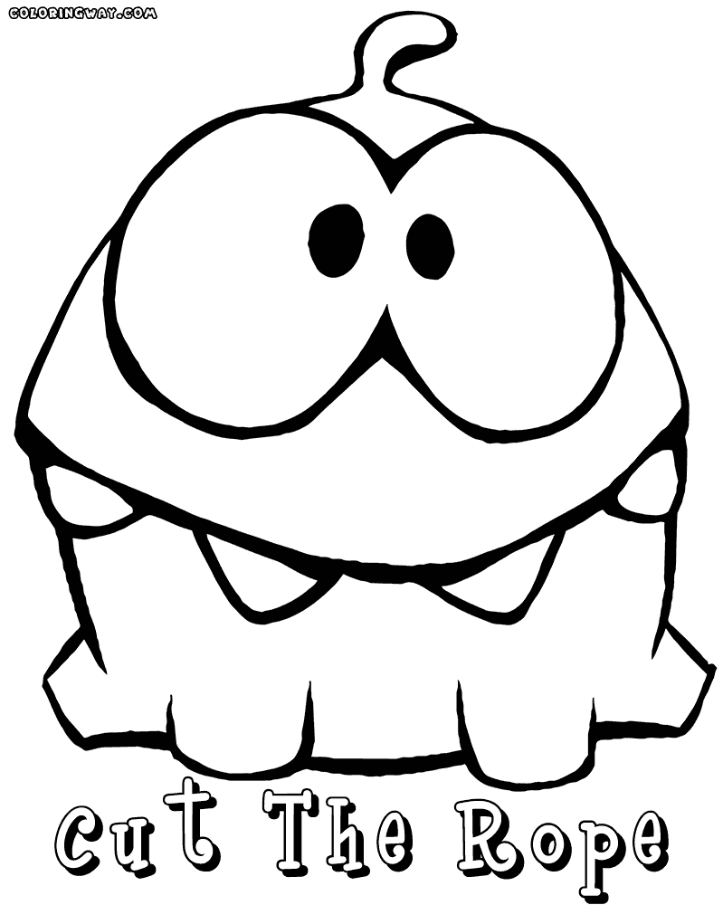 Cut The Rope coloring pages | Coloring pages to download and print