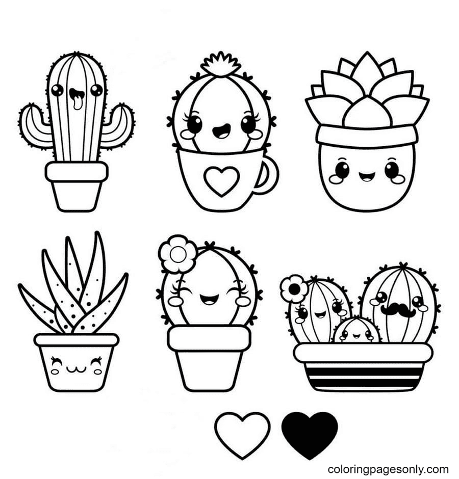 Kawaii Coloring Pages - Coloring Pages For Kids And Adults