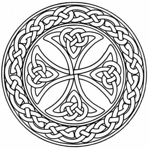 Celtic For Adults - Coloring Pages for Kids and for Adults