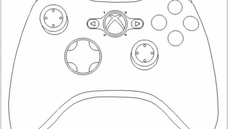 Xbox Coloring Pages at GetDrawings | Free download