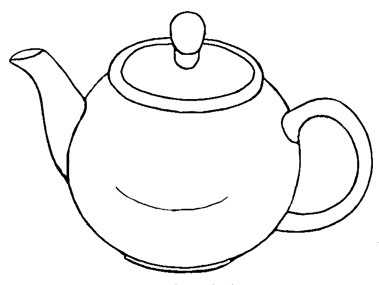 Free Teapot Coloring Book, Download Free Clip Art, Free Clip Art ...