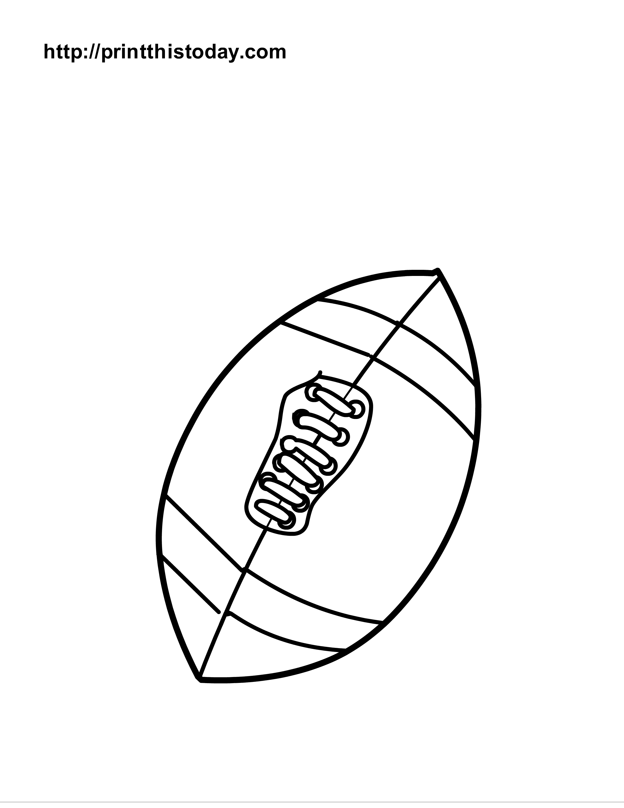 Free Printable Sports Balls Coloring Pages