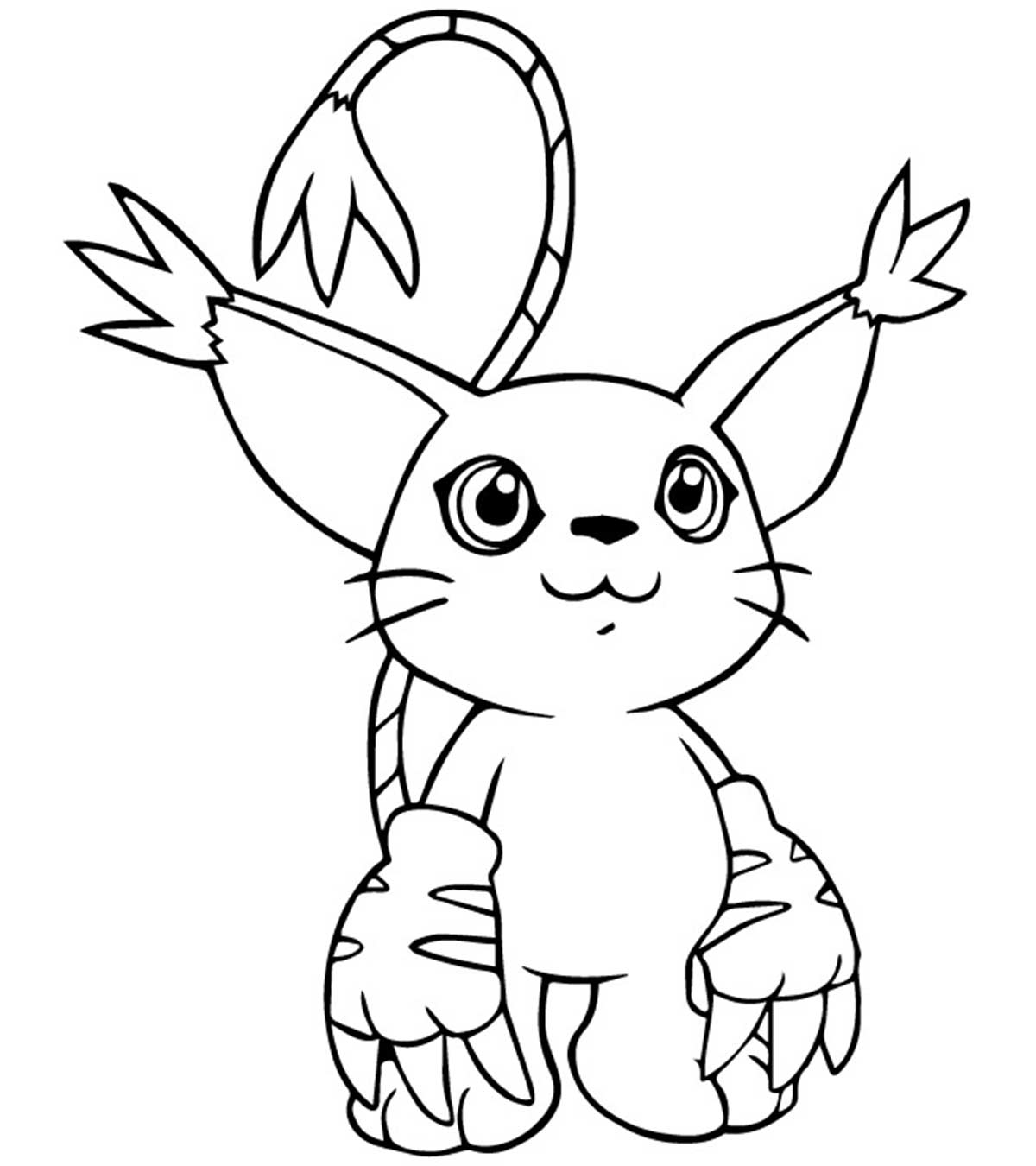 Free Printable Digimon Coloring Pages ...