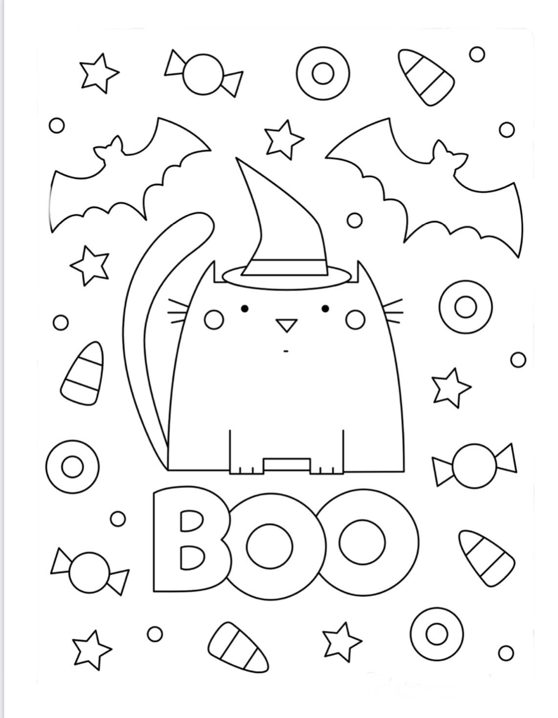 Halloween Coloring Pages, Kids ...