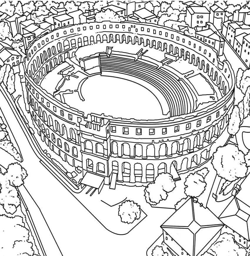 Croatia Coloring Pages - Best Coloring ...