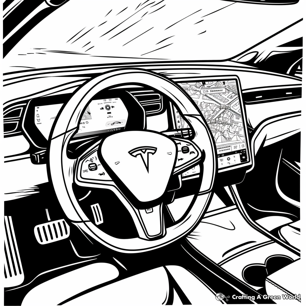 Tesla Coloring Pages - Free & Printable!